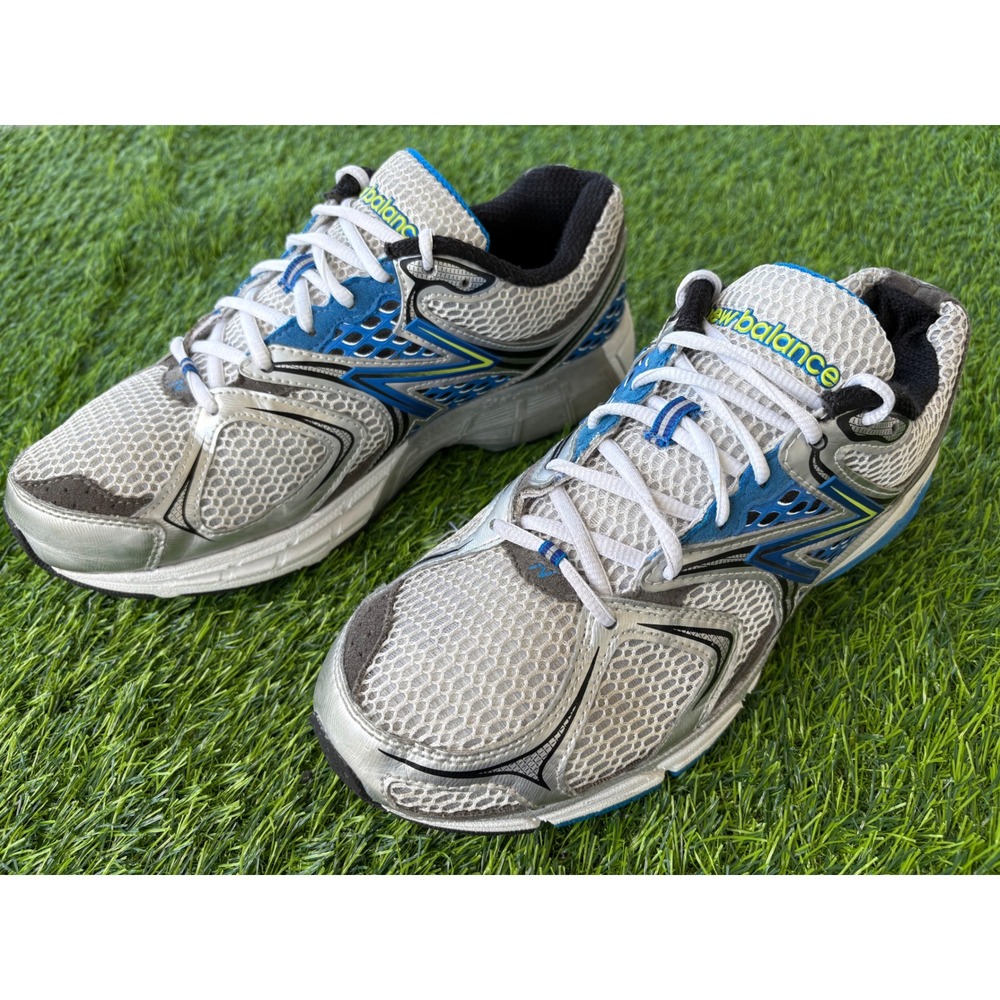 New Balance 940v2 Mens 8 4E Wide Running Shoes Silver Blue M940WB2 Made in USA